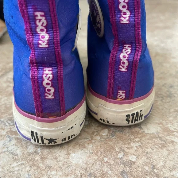 Converse Purple and Pink KOOSHball High-Tops - Picture 1 of 5